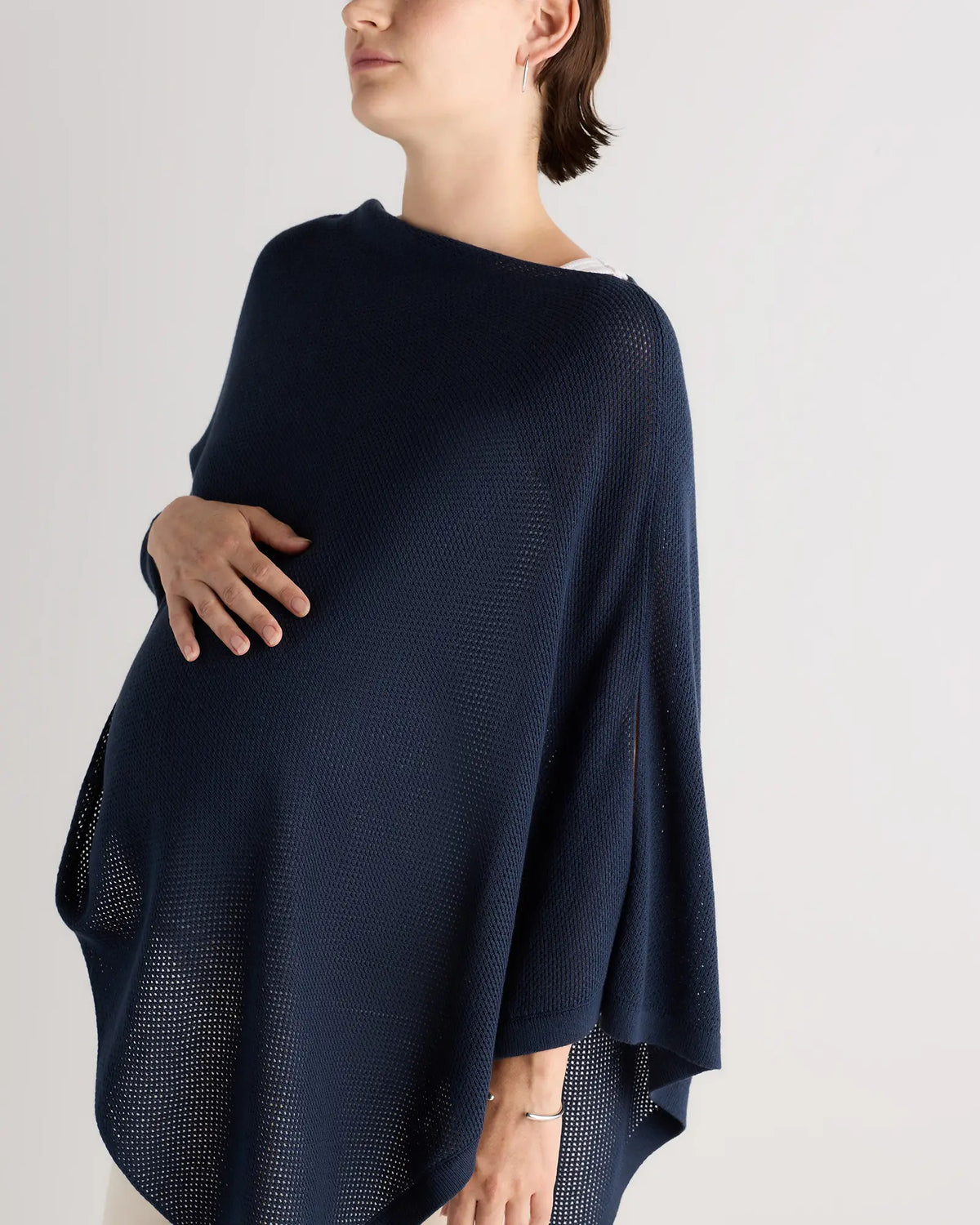 Lightweight Cotton Cashmere Nursing Shawl - US 9256