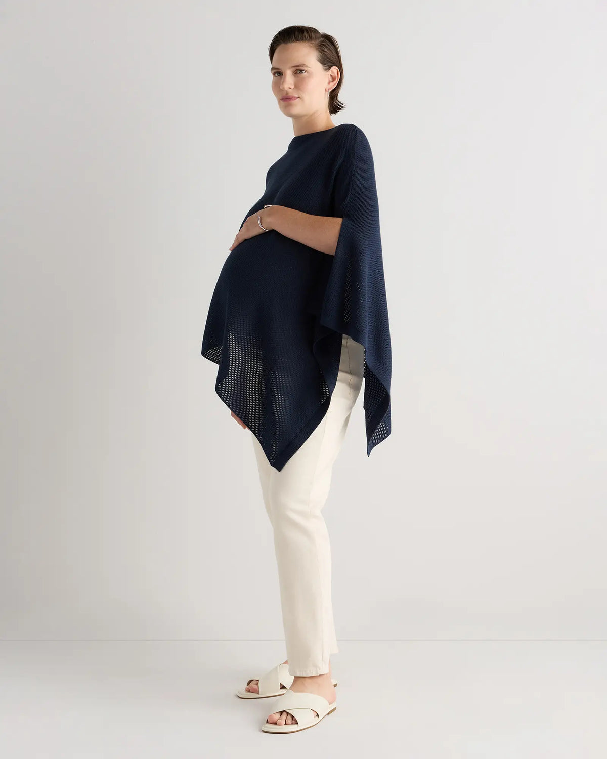 Lightweight Cotton Cashmere Nursing Shawl - US 9256