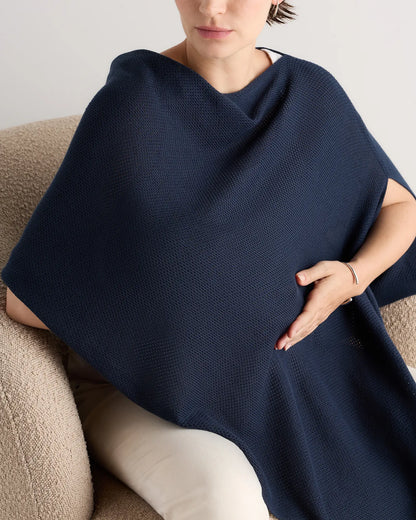 Lightweight Cotton Cashmere Nursing Shawl - US 9256