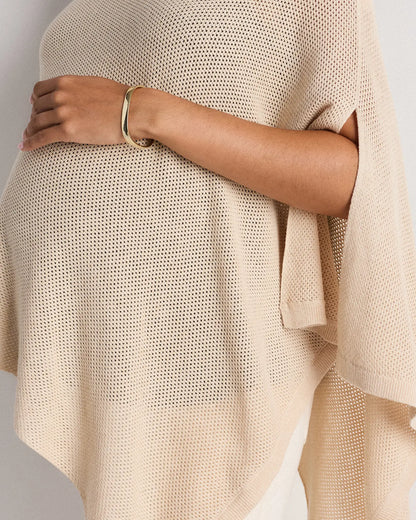 Lightweight Cotton Cashmere Nursing Shawl - US 7148