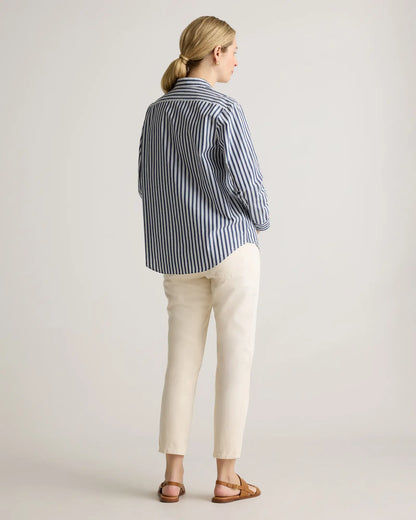 100% Organic Cotton Poplin Maternity Long Sleeve Shirt - US 5030