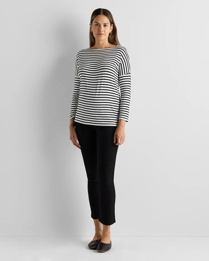 Bamboo Jersey Maternity Long Sleeve Tee (2-pack) - US 4154