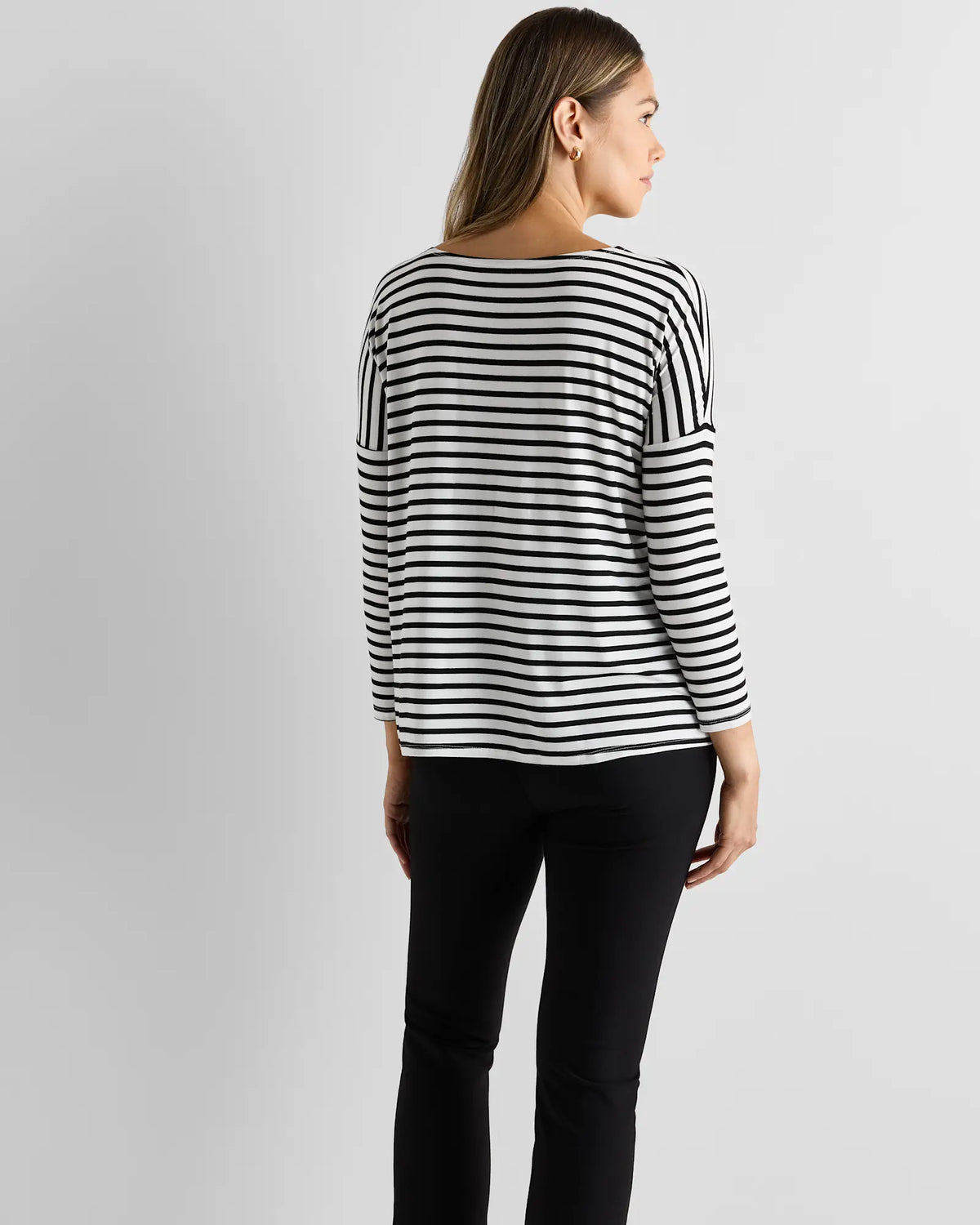 Bamboo Jersey Maternity Long Sleeve Tee (2-pack) - US 4154