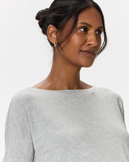 Bamboo Jersey Maternity Long Sleeve Tee (2-pack) - US 0288