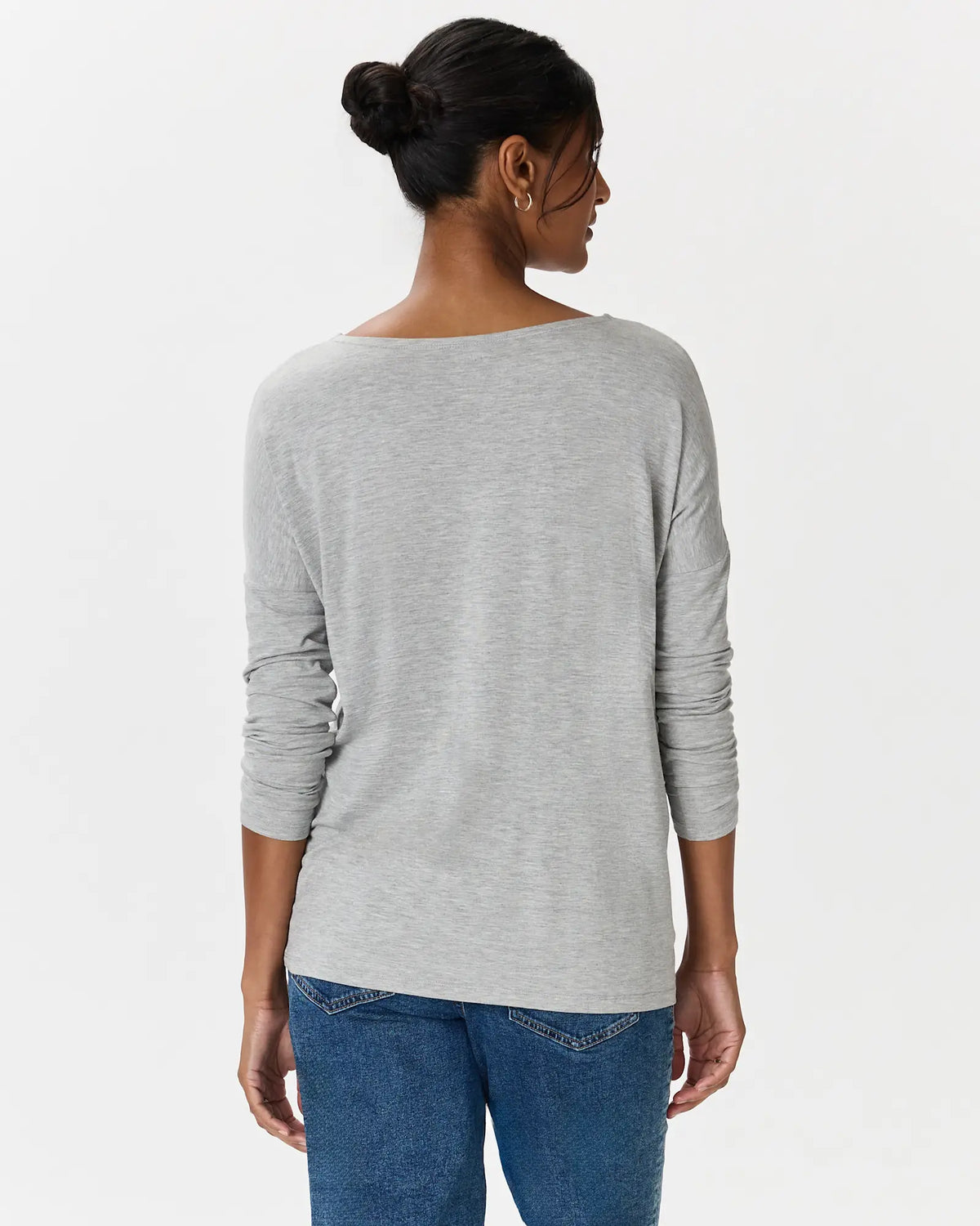 Bamboo Jersey Maternity Long Sleeve Tee (2-pack) - US 0288