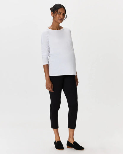 Bamboo Jersey Maternity Long Sleeve Tee (2-pack) - US 0288