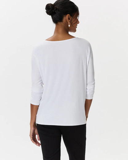 Bamboo Jersey Maternity Long Sleeve Tee (2-pack) - US 0288