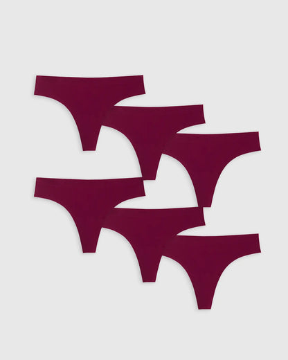 Invisible Bonded Thong (6-Pack) - US 2762
