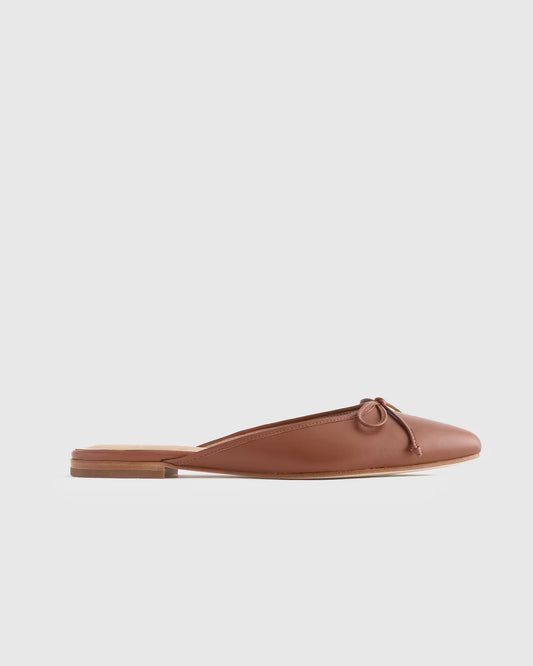 Italian Leather Pointed Mule - US 3041