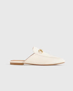 Italian Leather Horsebit Loafer Mule - US 7747