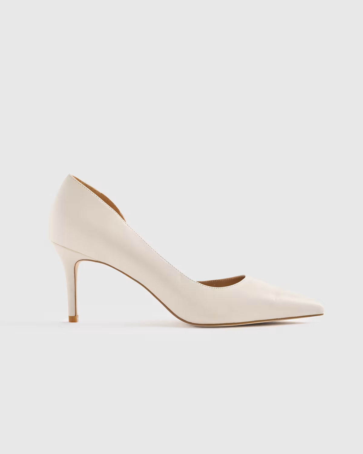 Italian Leather 75mm d'Orsay Pump - US 0977
