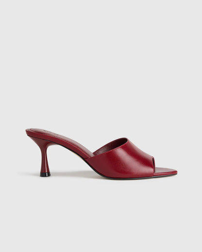 Italian Leather 65mm Stiletto Mule - US 0074