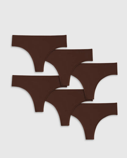 Second Skin Thong (6-pack) - US 1684