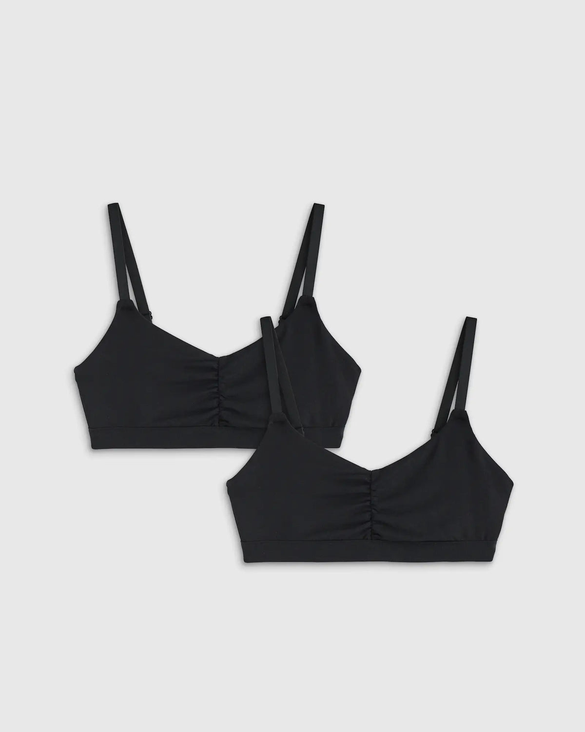Micromodal Ruched Bralette (2-pack) - US 2044