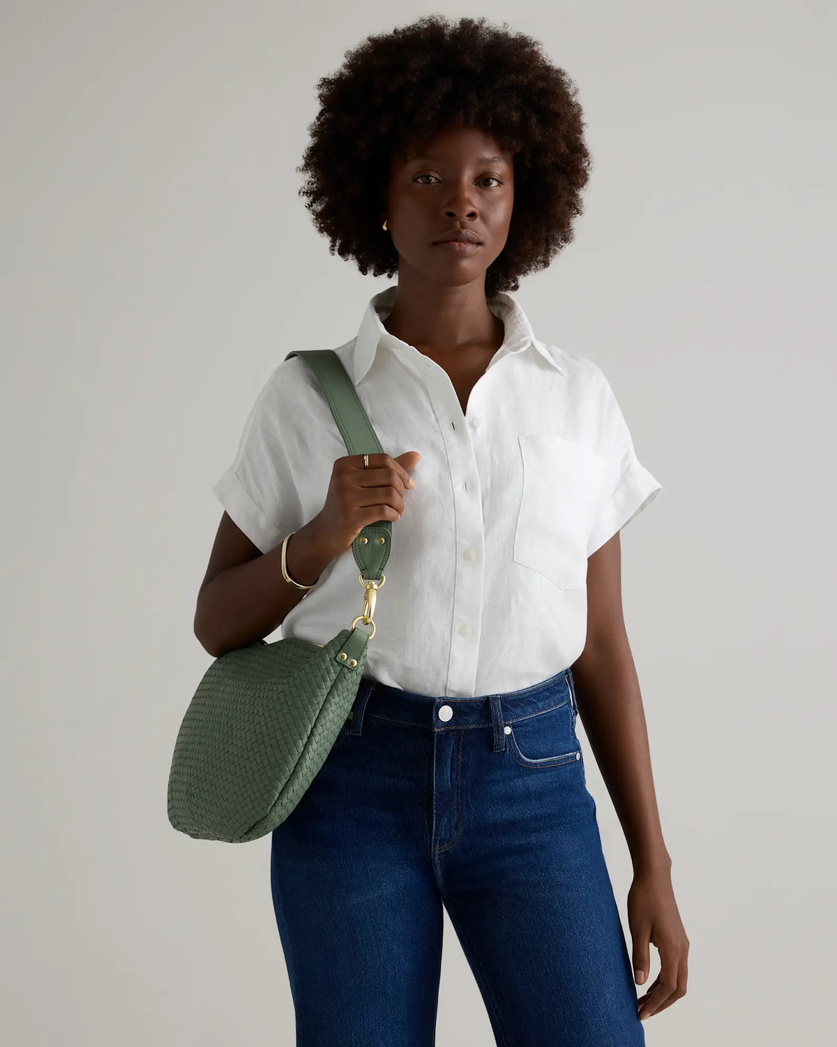 Sloane Handwoven Shoulder Bag - US 1516
