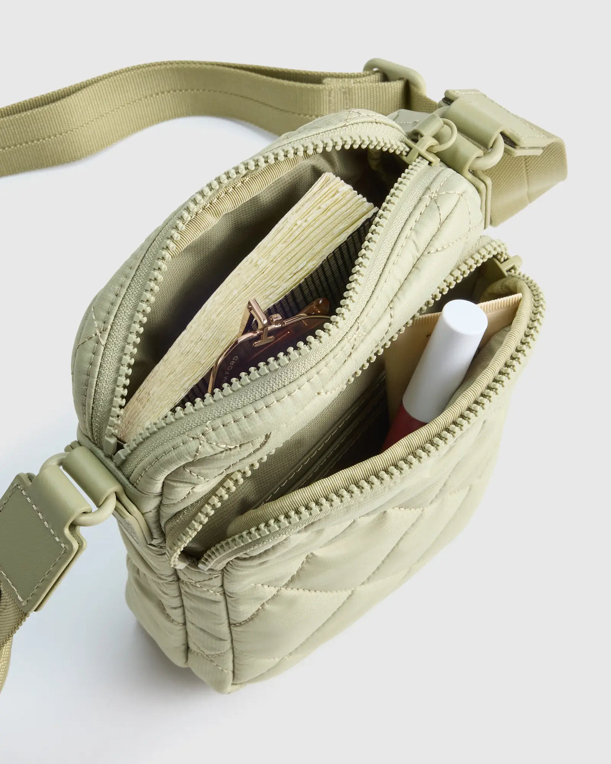 Transit Quilted Phone Crossbody - US 5364