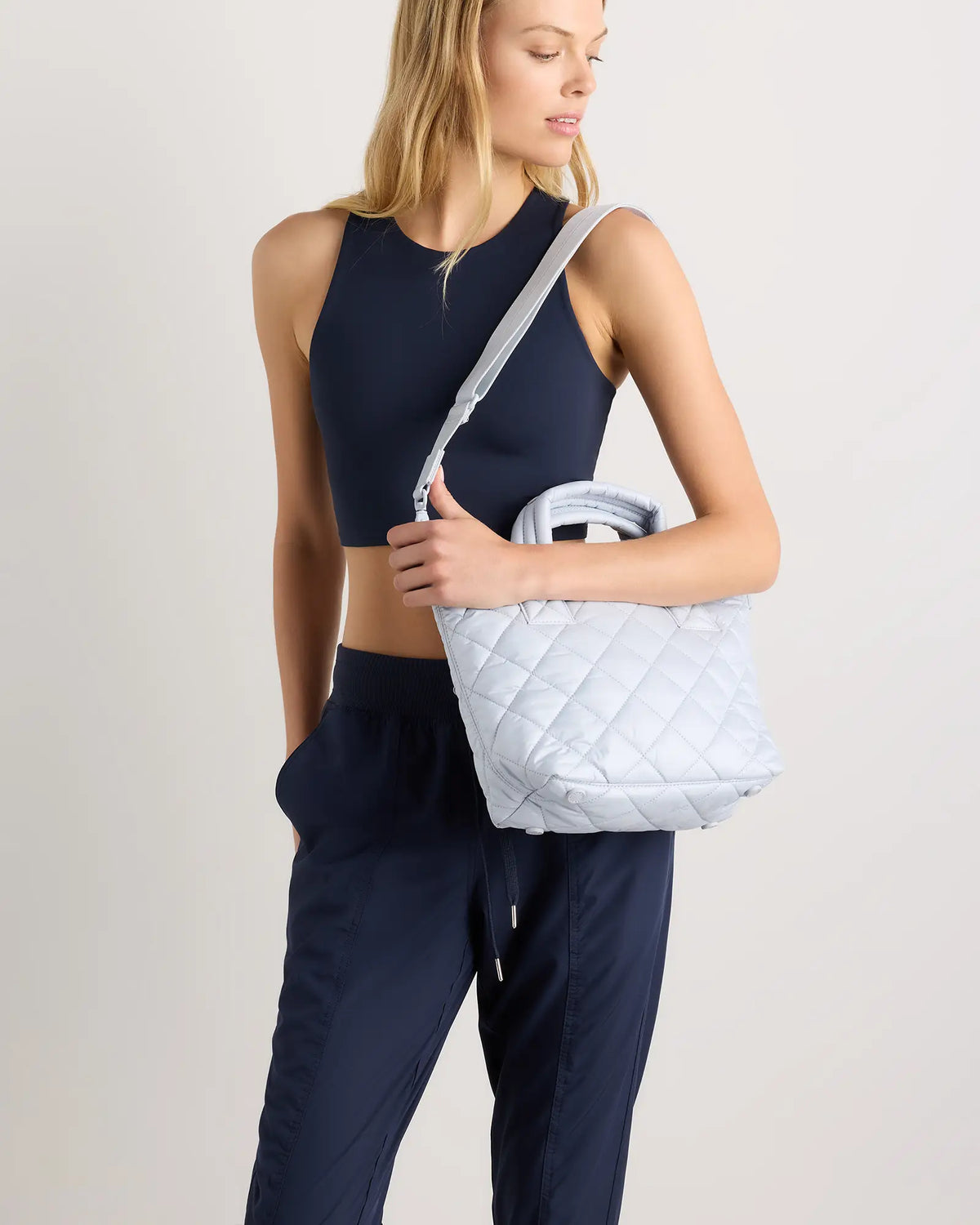 Transit Quilted Small Crossbody Tote - US 3430