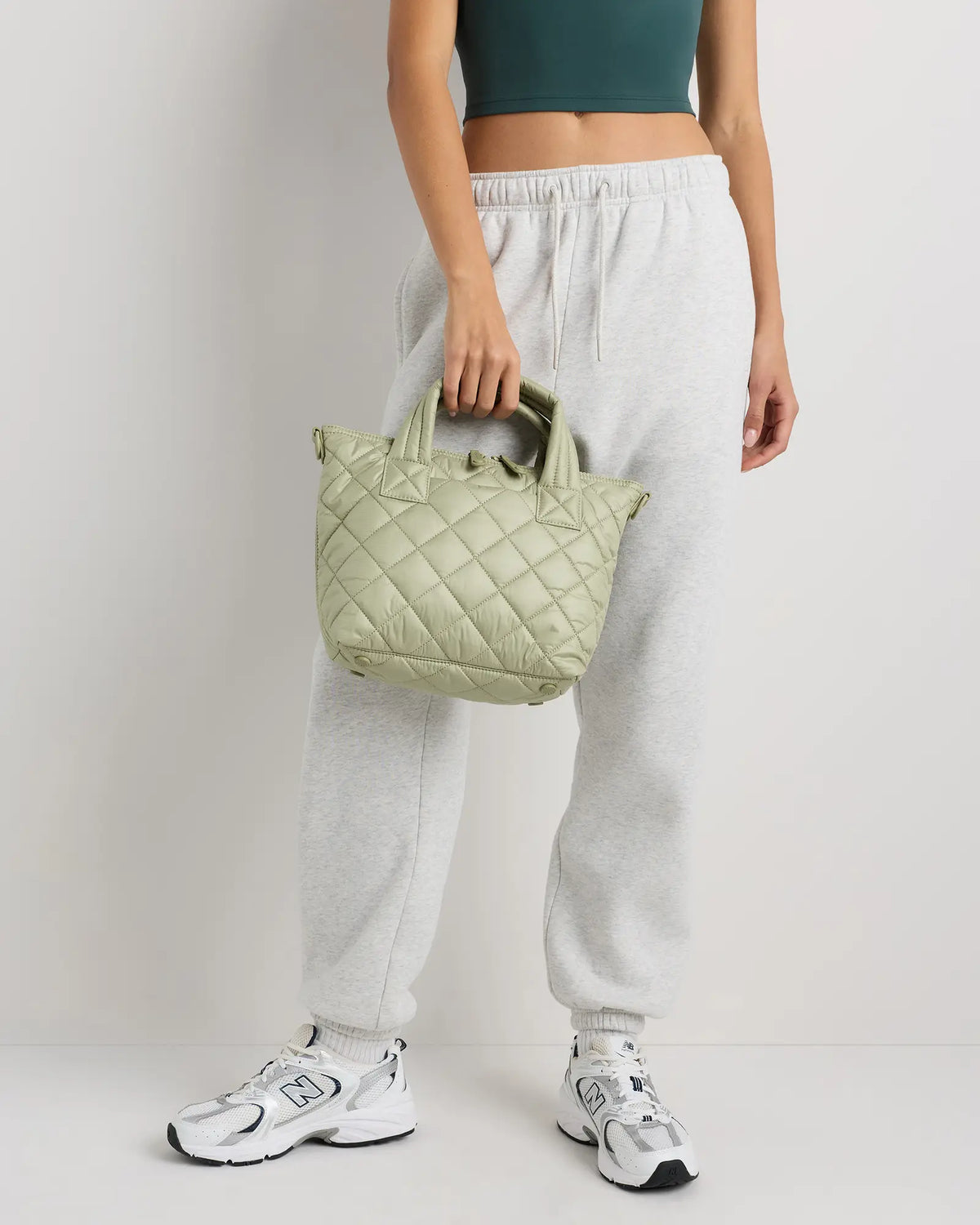 Transit Quilted Small Crossbody Tote - US 6818