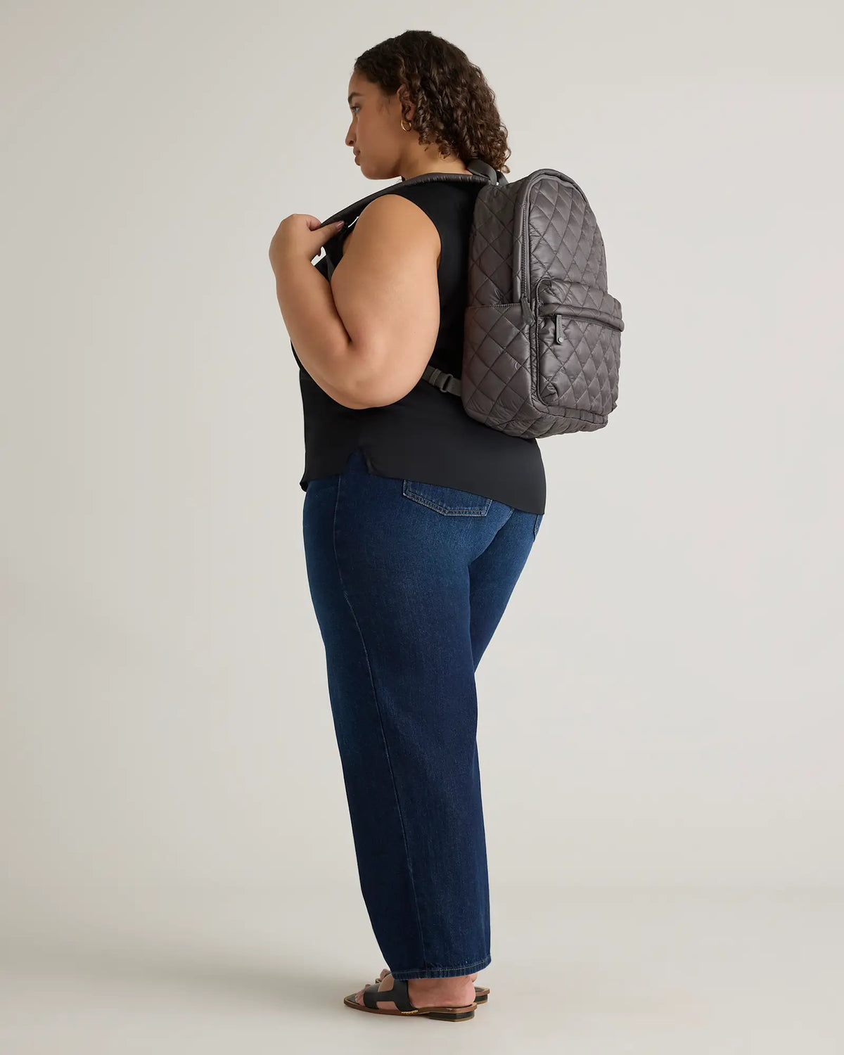 Transit Quilted Commuter Backpack - US 2736