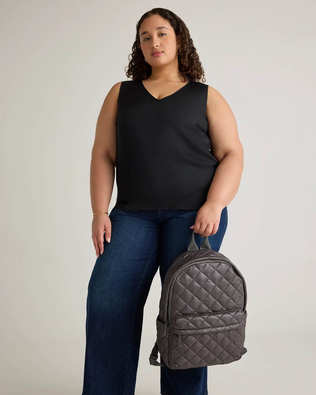 Transit Quilted Commuter Backpack - US 2736