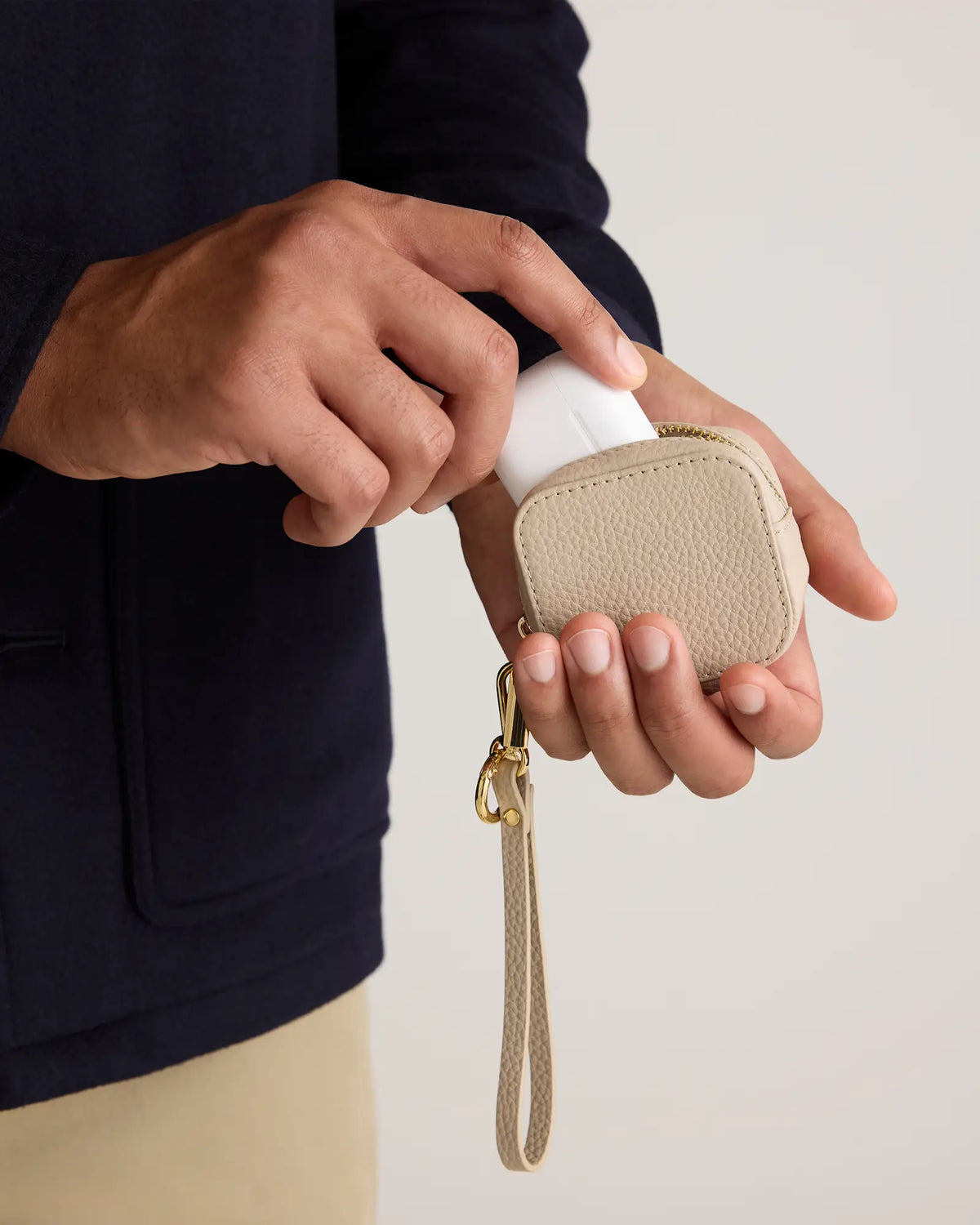 Italian Leather Zip Case - US 5767