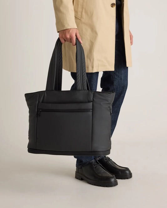 Water Repellent Puff Expandable Tote - US 4084