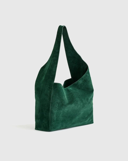 Esme Suede Shoulder Bag - US 7636