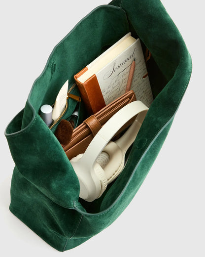 Esme Suede Shoulder Bag - US 7636