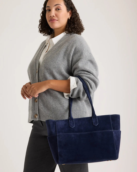 Hudson Suede Tote - US 0187