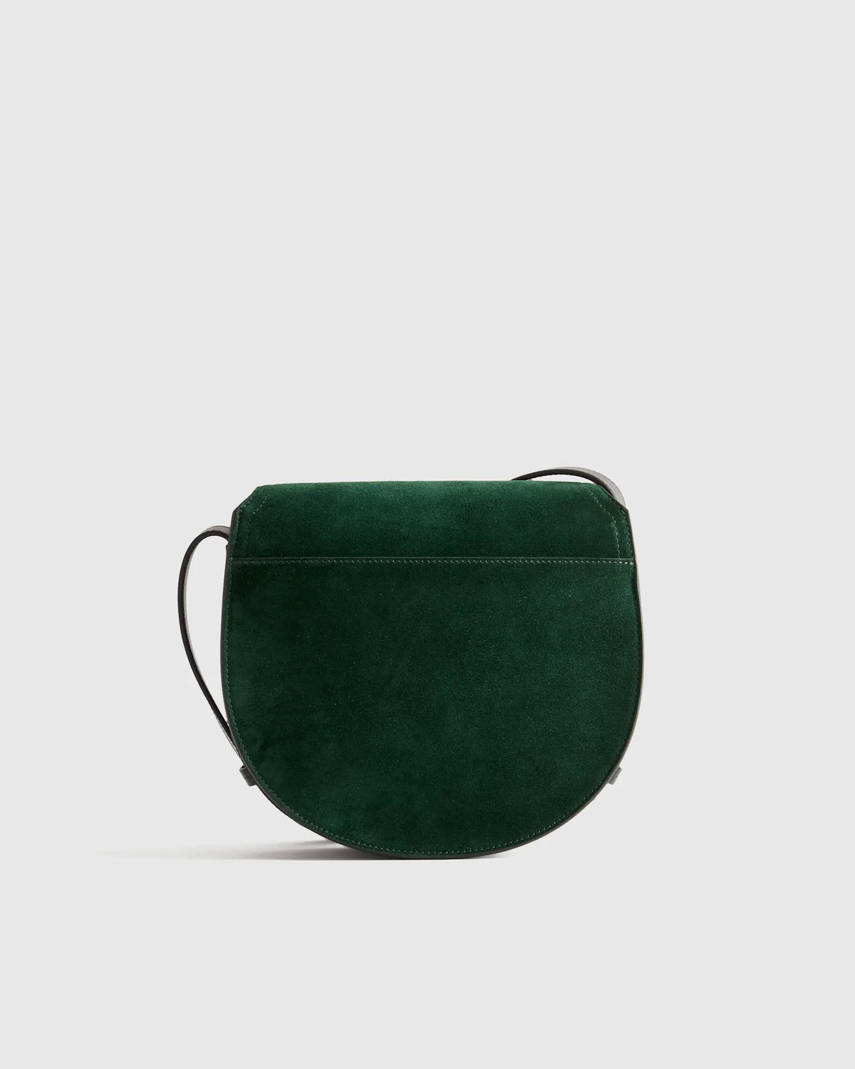 Italian Suede Saddle Bag - US 6967