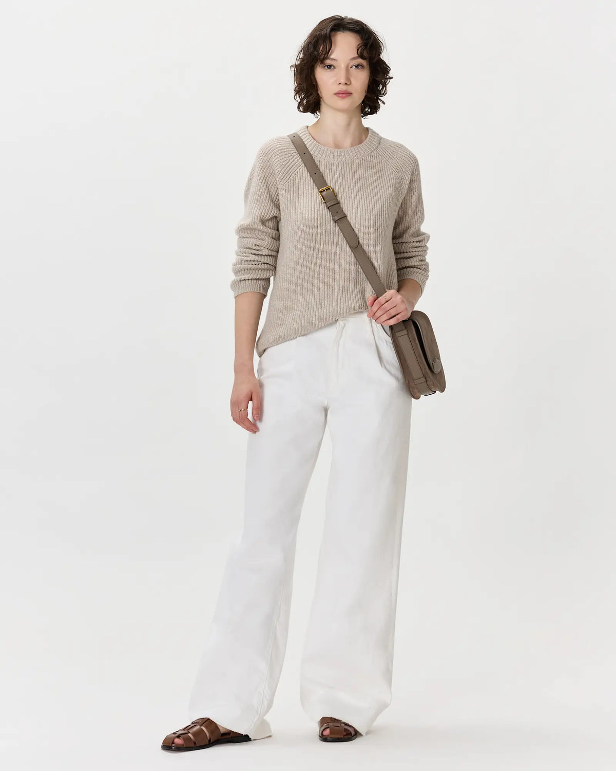 Italian Suede Saddle Bag - US 4505