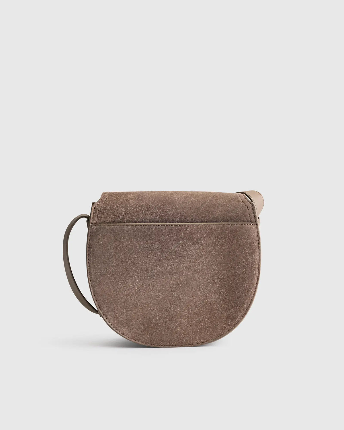 Italian Suede Saddle Bag - US 4505