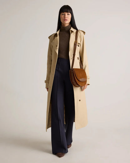 Italian Suede Saddle Bag - US 1207