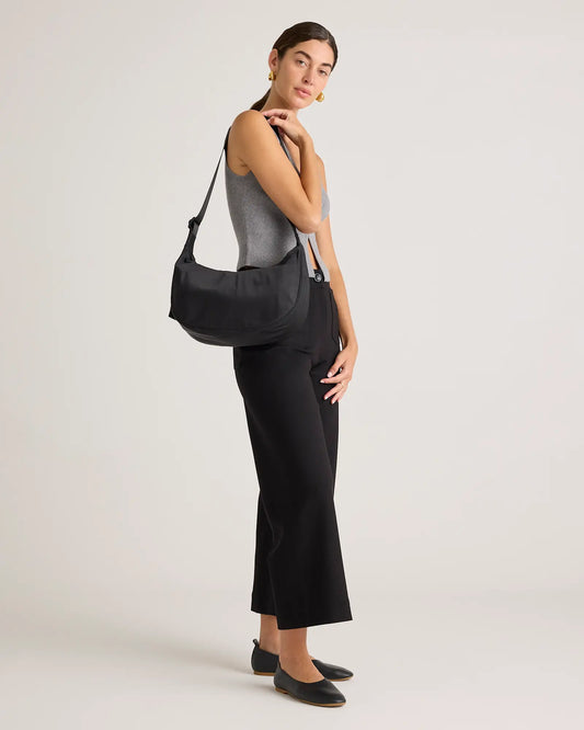 Revive Nylon Crescent Shoulder Bag - US 9987