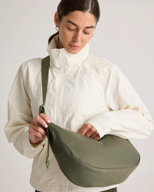 Revive Nylon Crescent Shoulder Bag - US 4316