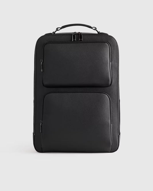 Italian Saffiano Laptop Backpack - US 4254