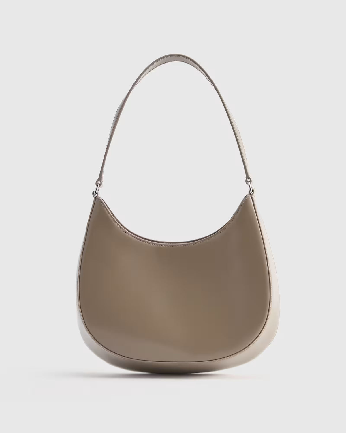 Italian Abrasivato Leather Shoulder Bag - US 2166