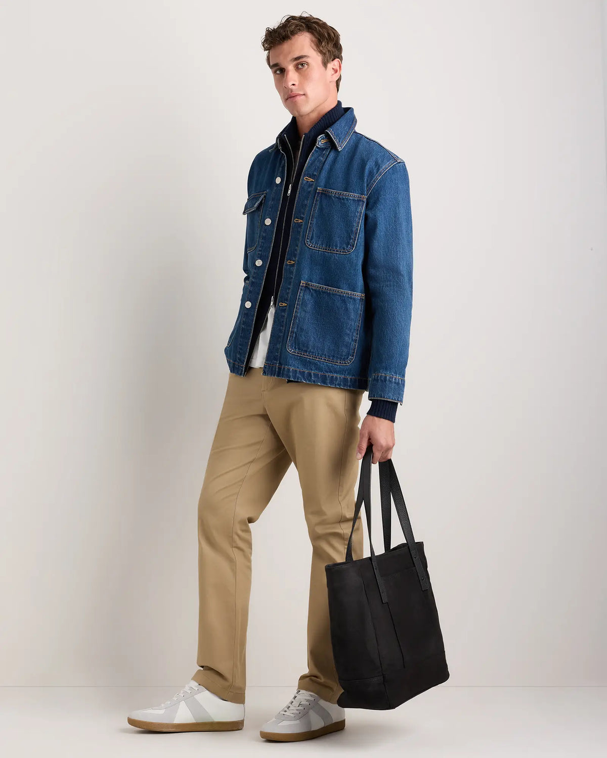 Waxed Canvas Utility Tote - US 9860