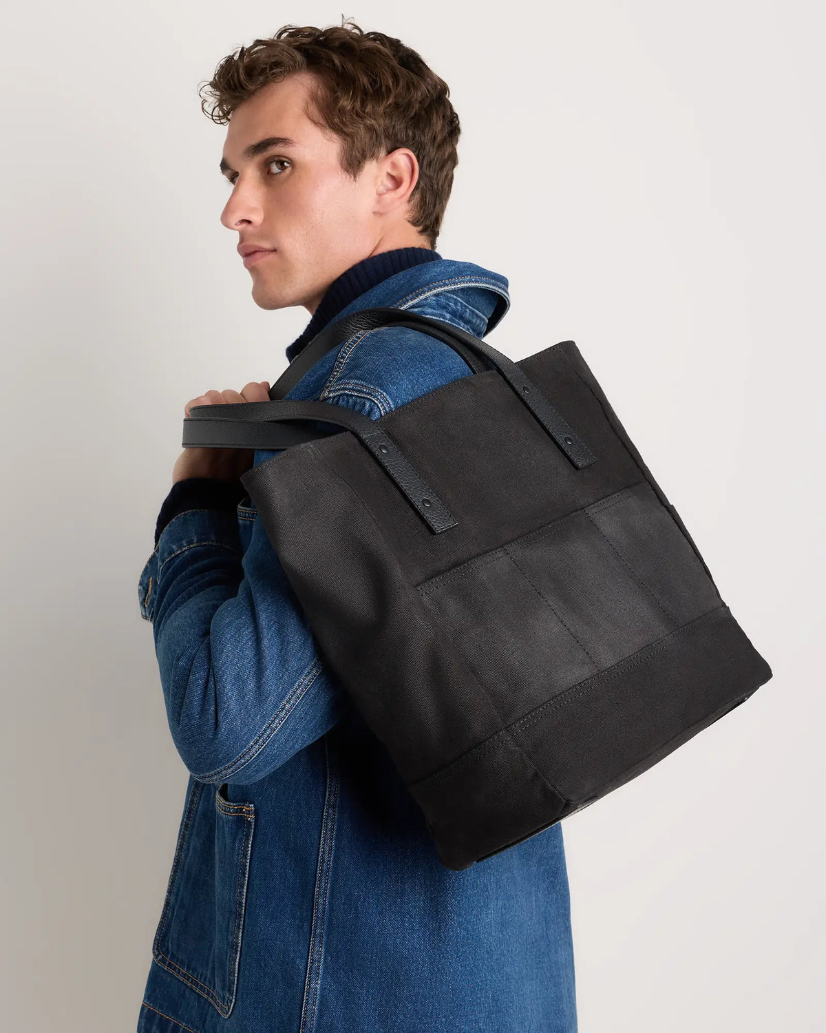 Waxed Canvas Utility Tote - US 9860
