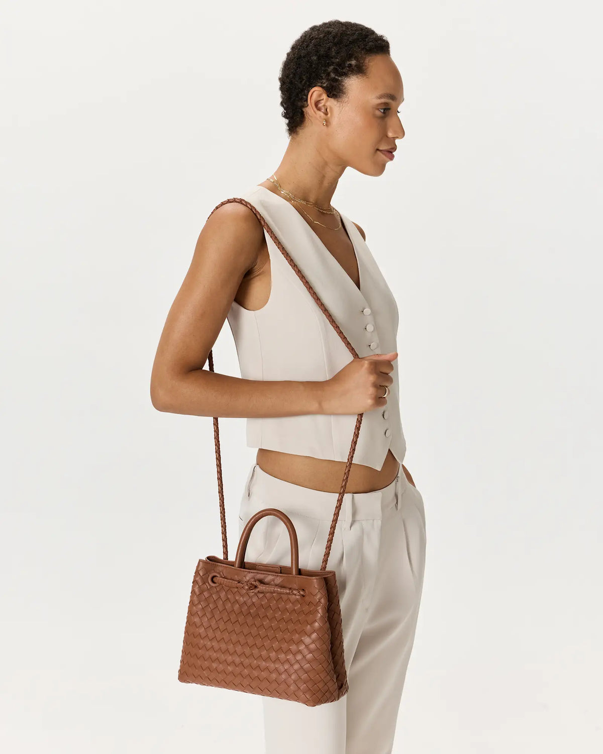 Romy Handwoven Mini Satchel - US 5145