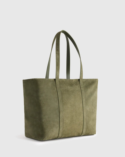 Italian Suede Everyday Tote - US 9089
