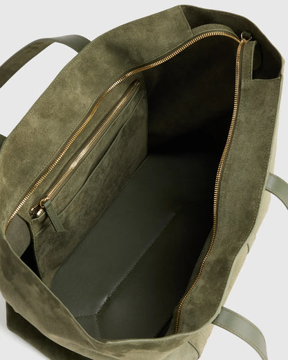 Italian Suede Everyday Tote - US 9089