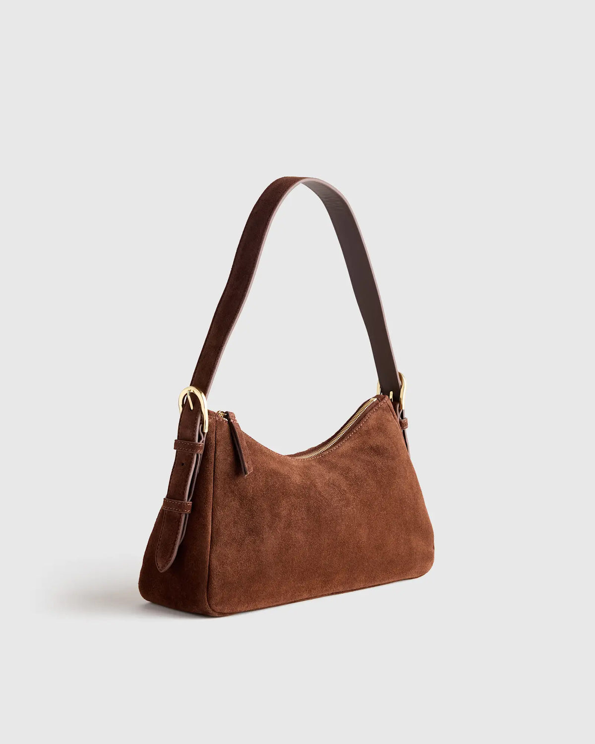 Sutton Suede Small Shoulder Bag - US 5830