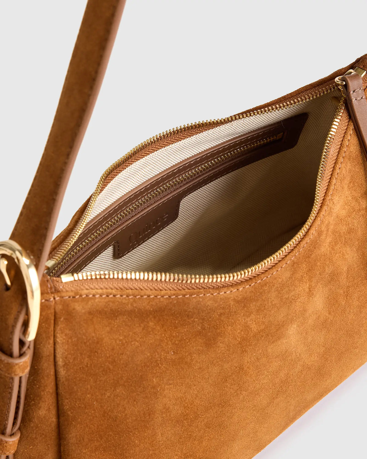 Sutton Suede Small Shoulder Bag - US 8914
