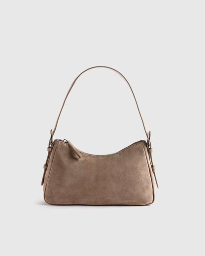 Sutton Suede Small Shoulder Bag - US 9115