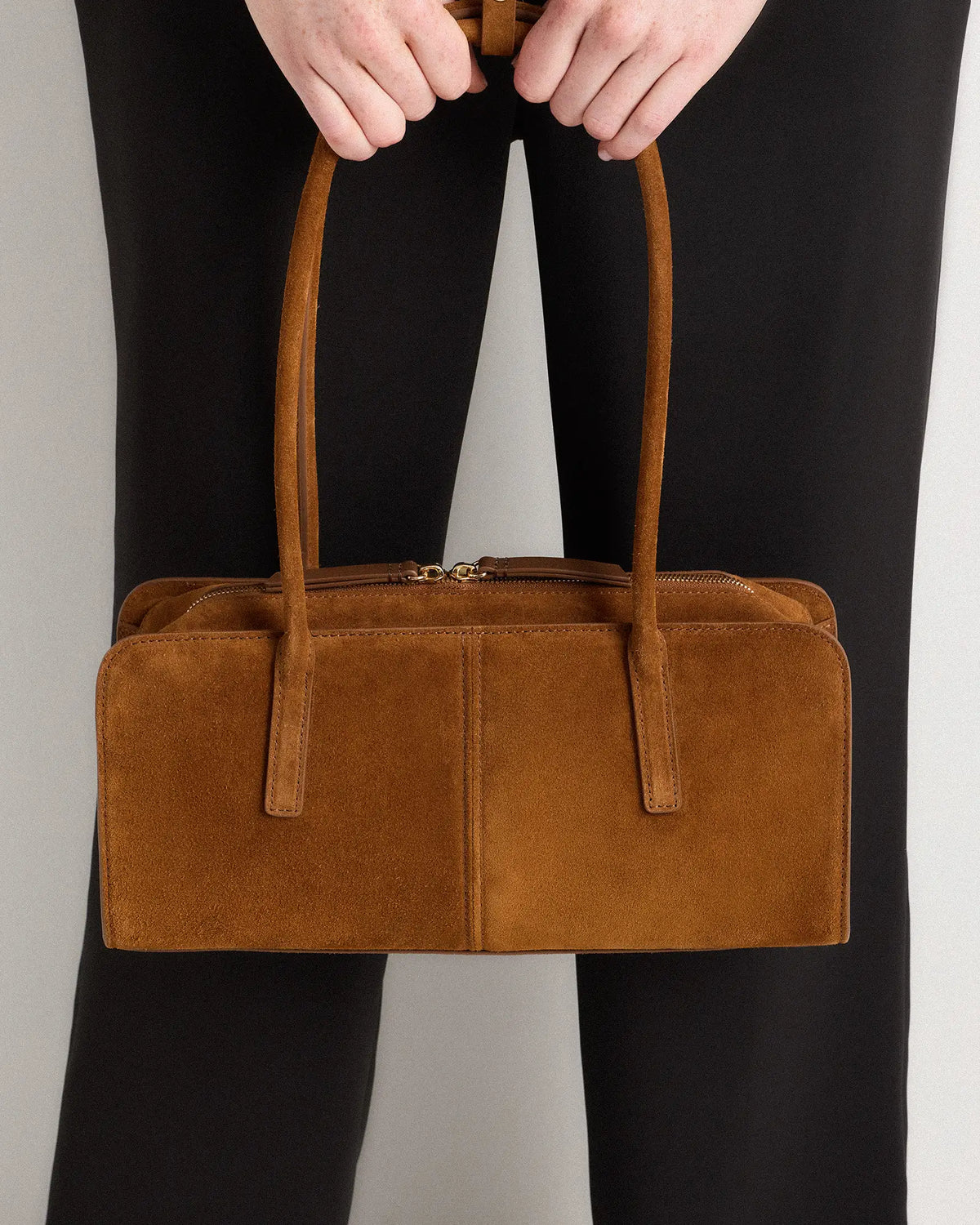 Bea Suede Shoulder Bag - US 9356