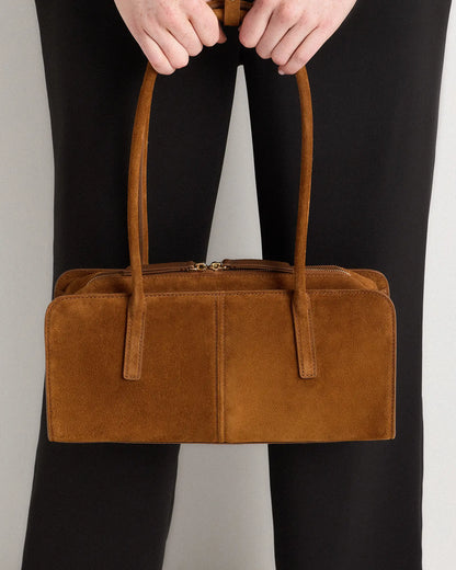 Bea Suede Shoulder Bag - US 9356