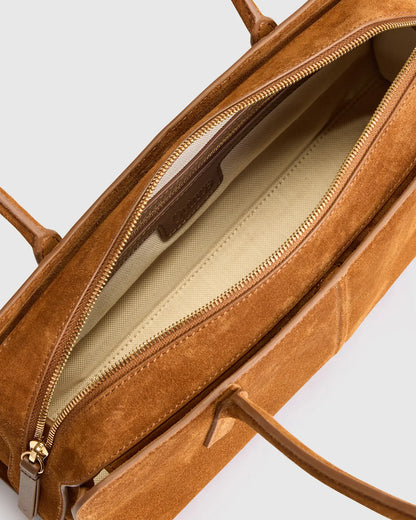 Bea Suede Shoulder Bag - US 9356