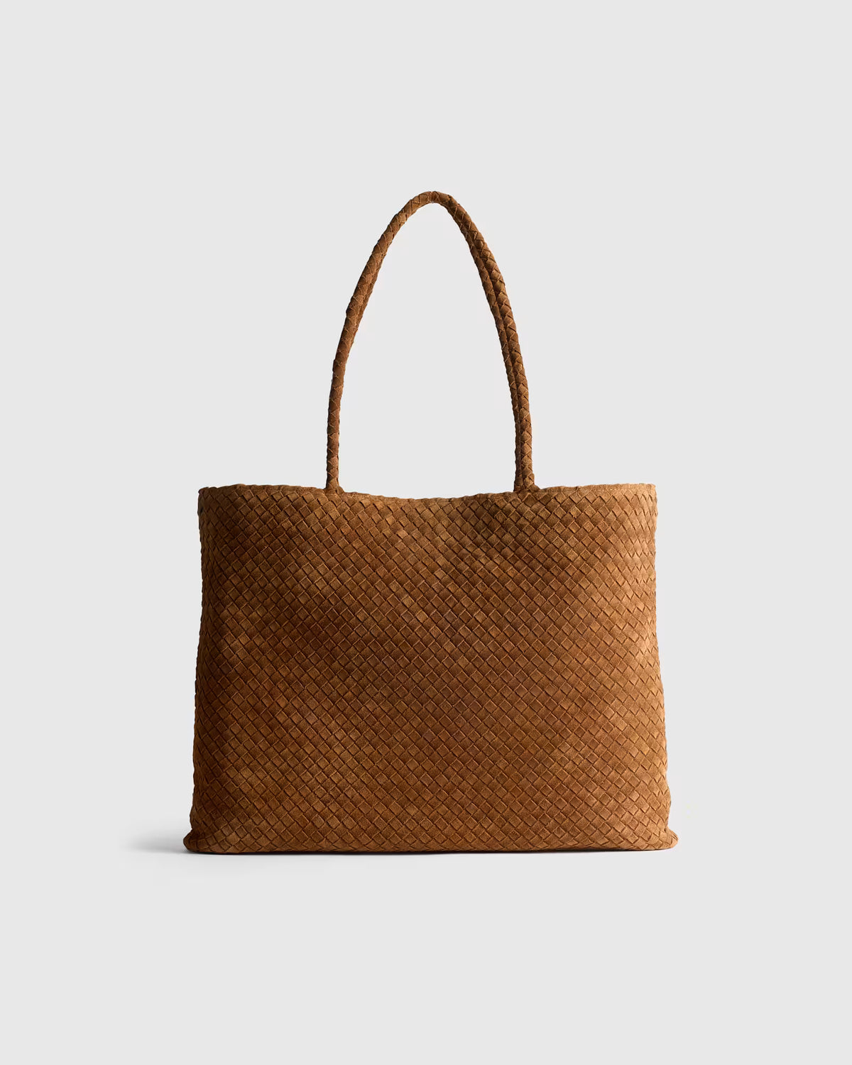 Siena Suede Handwoven Tote - US 1435
