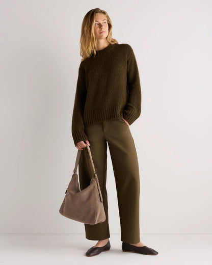 Sutton Suede Shoulder Bag - US 0591